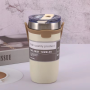 Bình giữ nhiệt 700ml Tumi chất liệu inox có dây đeo cao su tặng kèm ống hút