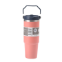 Bình giữ nhiệt 900ml quai xách tiện lợi ống hút tích hợp với nắp