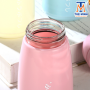 Bình thủy tinh Nhật Bản kèm quai xách dung tích 300ml