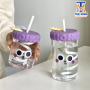 Bình thủy tinh Hoho dung tích 520ml chất liệu thủy tinh