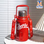 Bình giữ nhiệt Coffee quai xách dung tích 1000ml 800ml kèm dây đeo tiện lợi
