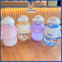 Bình nước nhựa nắp gấu 650ml